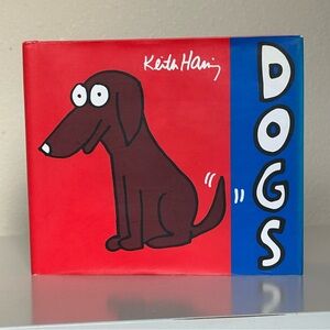 DOGS book by Keith Haring 2000 hardback